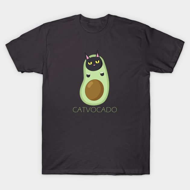 CATVOCADO T-Shirt by Annecellai